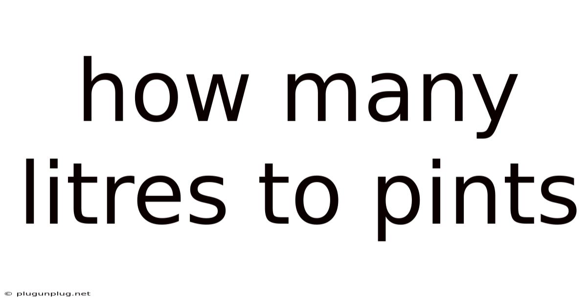 How Many Litres To Pints