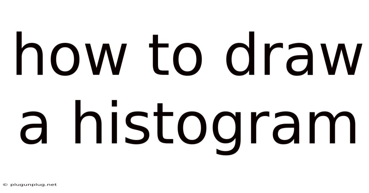 How To Draw A Histogram