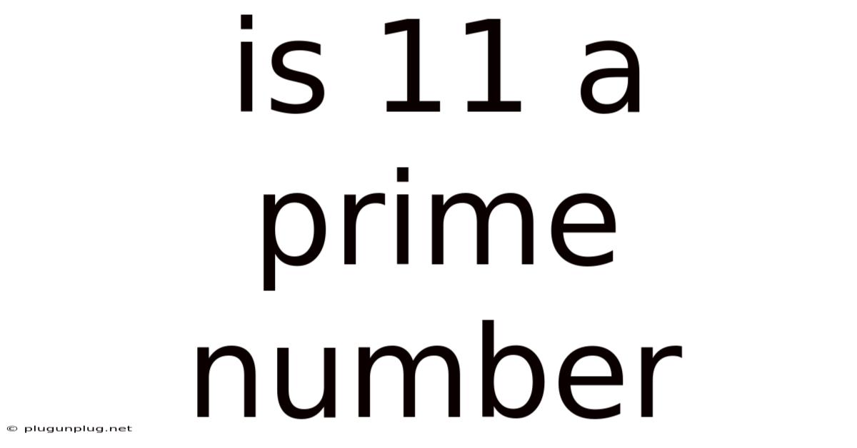 Is 11 A Prime Number
