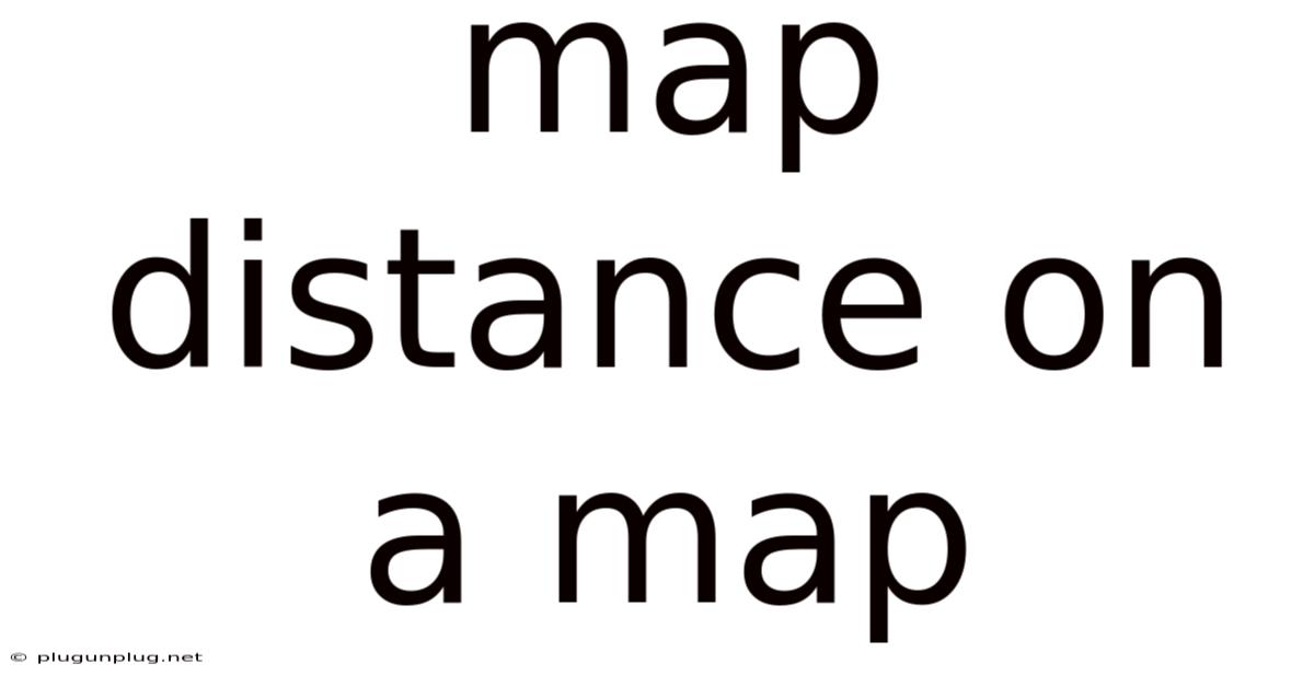 Map Distance On A Map