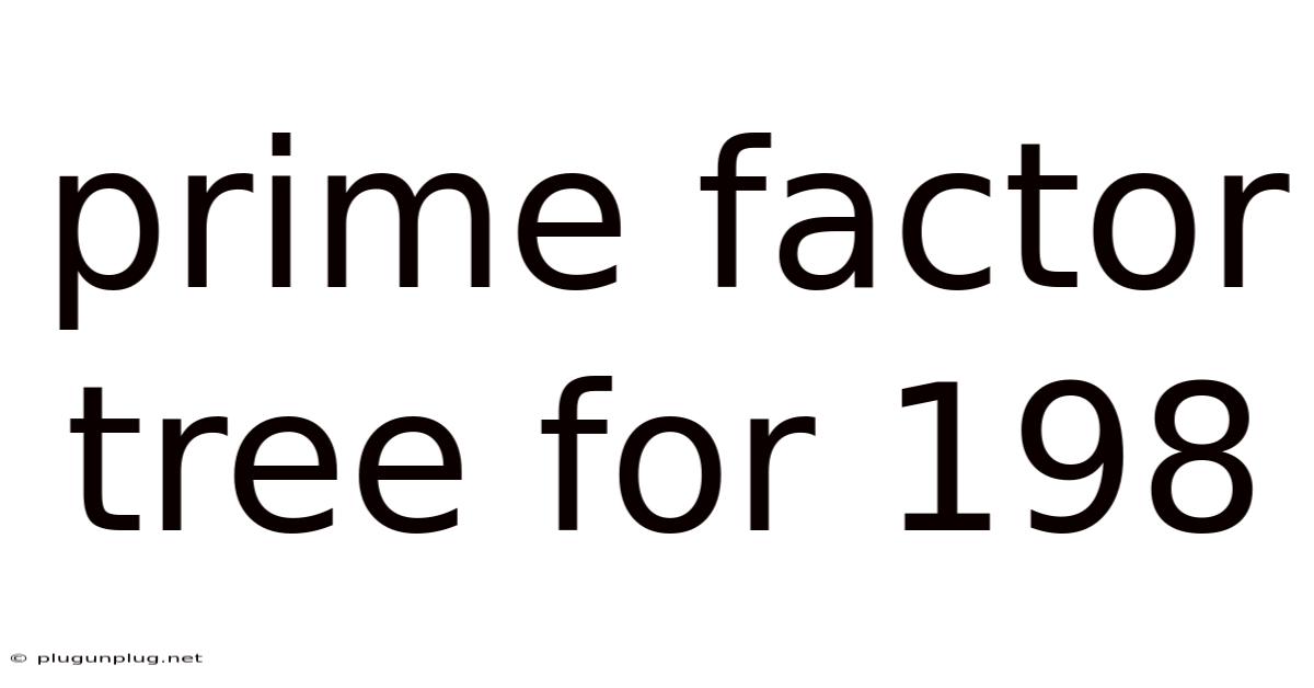 Prime Factor Tree For 198