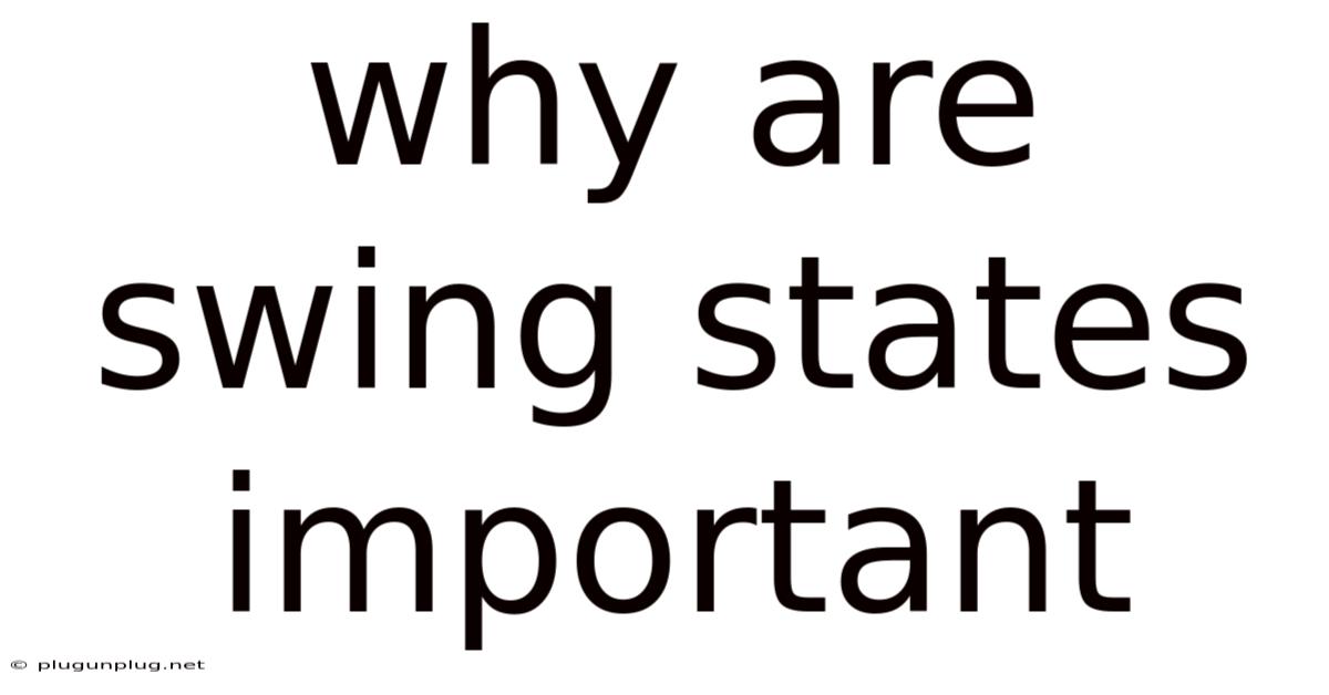 Why Are Swing States Important